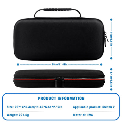 Protective Hard Shell Carrying Case for Nintendo Switch 2 - Smarsty