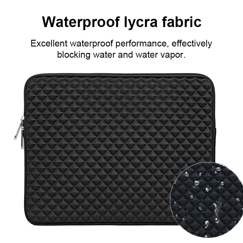 Waterproof Neoprene Laptop Sleeve With Zipper Protection