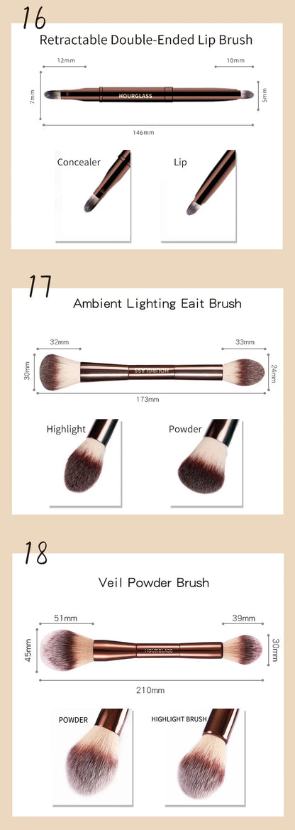 Hourglass Professional Makeup Brush for Versatile Application - Smarsty