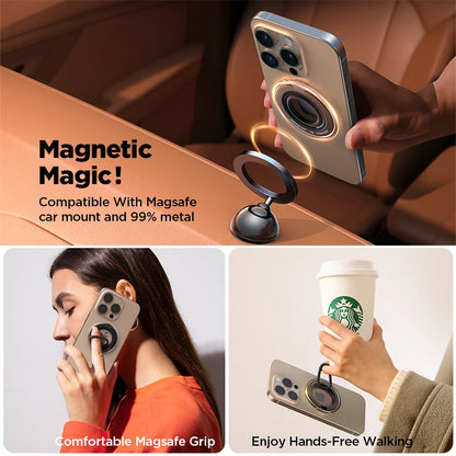 MagSafe Phone Ring Holder With Durable Silicone Grip - Smarsty