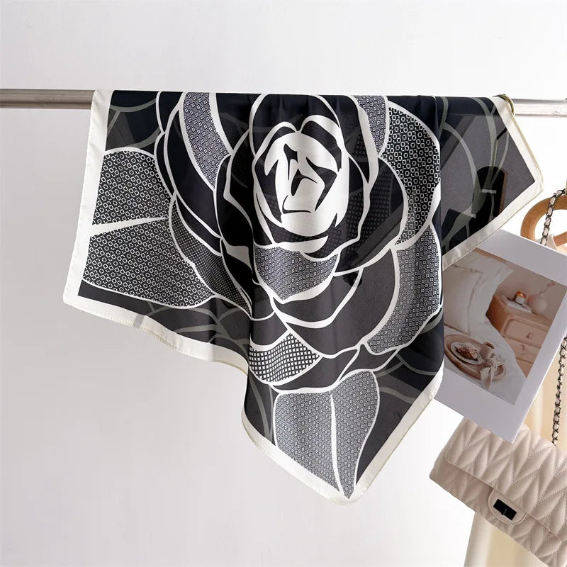 Luxury Silk Horse Print Scarf for Women - Smarsty