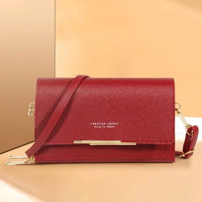 Women's Wallet Korean Handbag Multi Card Large Capacity Casual Shoulder Bag Mobile Phone Packet Fashion New Style - Smarsty