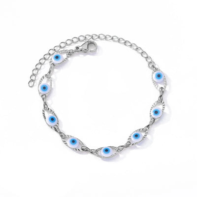 Gothic Rainbow Evil Eye Bracelet for Women - Smarsty