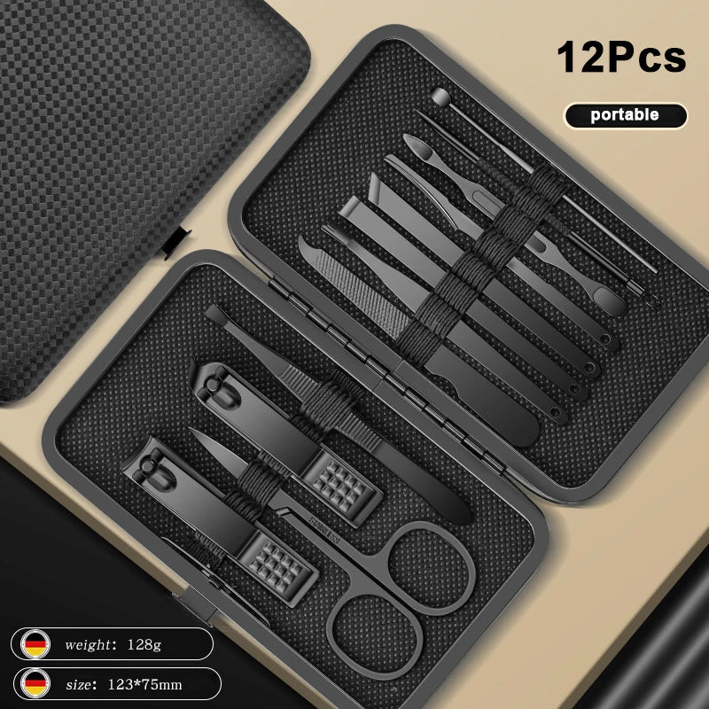 Stainless Steel Nail Clipper Set for Ultimate Grooming - Smarsty