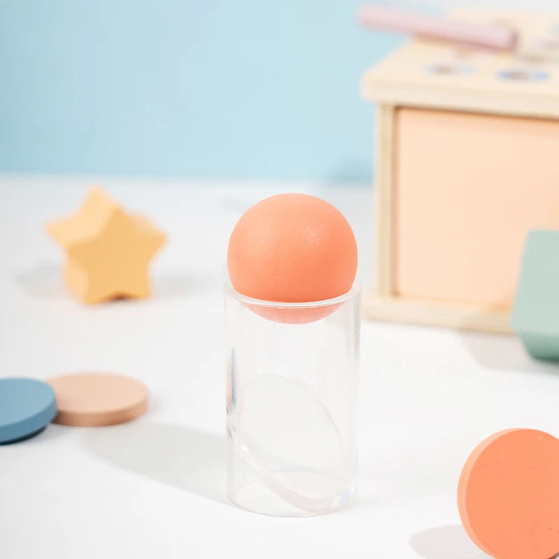 Wooden Color Shape Sorting Toys Drawer Box Busy Board Matching Game Fine Motor Sensory Toys Montessori Learning For Baby Gifts - Smarsty