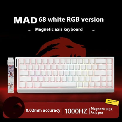 Mechanical Gaming Keyboard Hot Swap 68 Keys Rapid Trigger