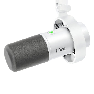 FIFINE USB XLR Microphone with Gain Control and Mute - Smarsty