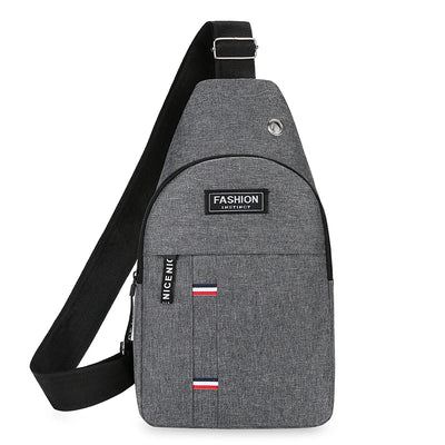 Mens Chest Bag Crossbody With Large Capacity Outdoor - Smarsty