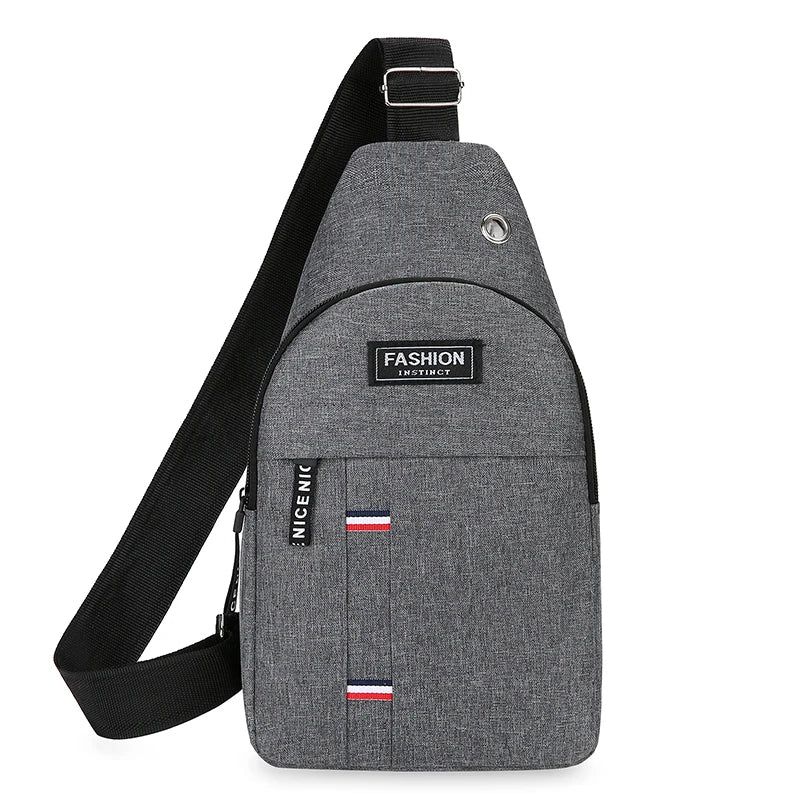 Mens Chest Bag Crossbody With Large Capacity Outdoor - Smarsty