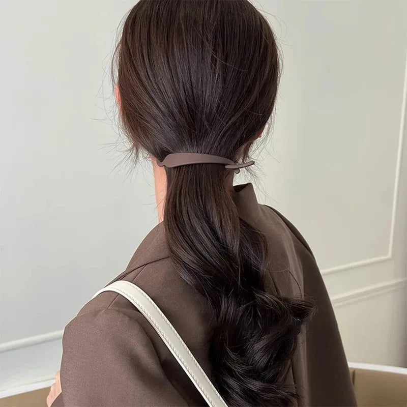 Elegant 2pcs Banana Clip Ponytail Hair Accessories - Smarsty