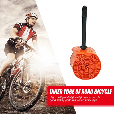 Road Bicycle TPU Tire Mini Portable French Valve Inner Tube 700C 45/65/85mm Length Valve Lightweight Bicycle Accessories
