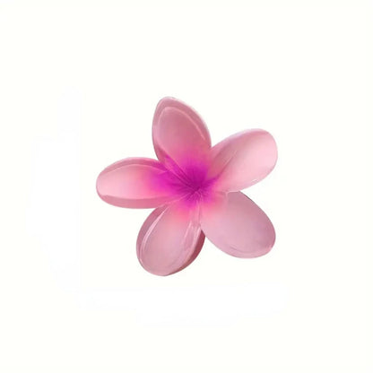 Boho Flower Hair Clips Large Acrylic Barrettes For Women - Smarsty