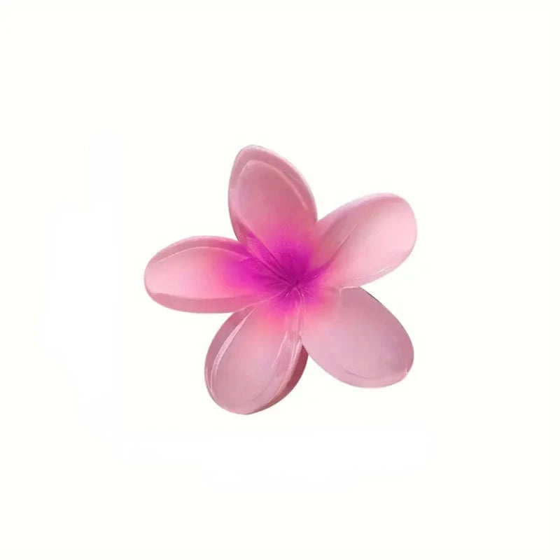 Boho Flower Hair Clips Large Acrylic Barrettes For Women - Smarsty