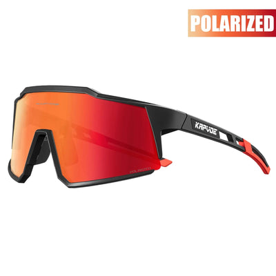 Kapvoe Cycling Glasses Polarized MTB Road Bike Glasses UV400 Protection Sunglasses Ultra Light Sport Eyewear Equipment by Smarsty