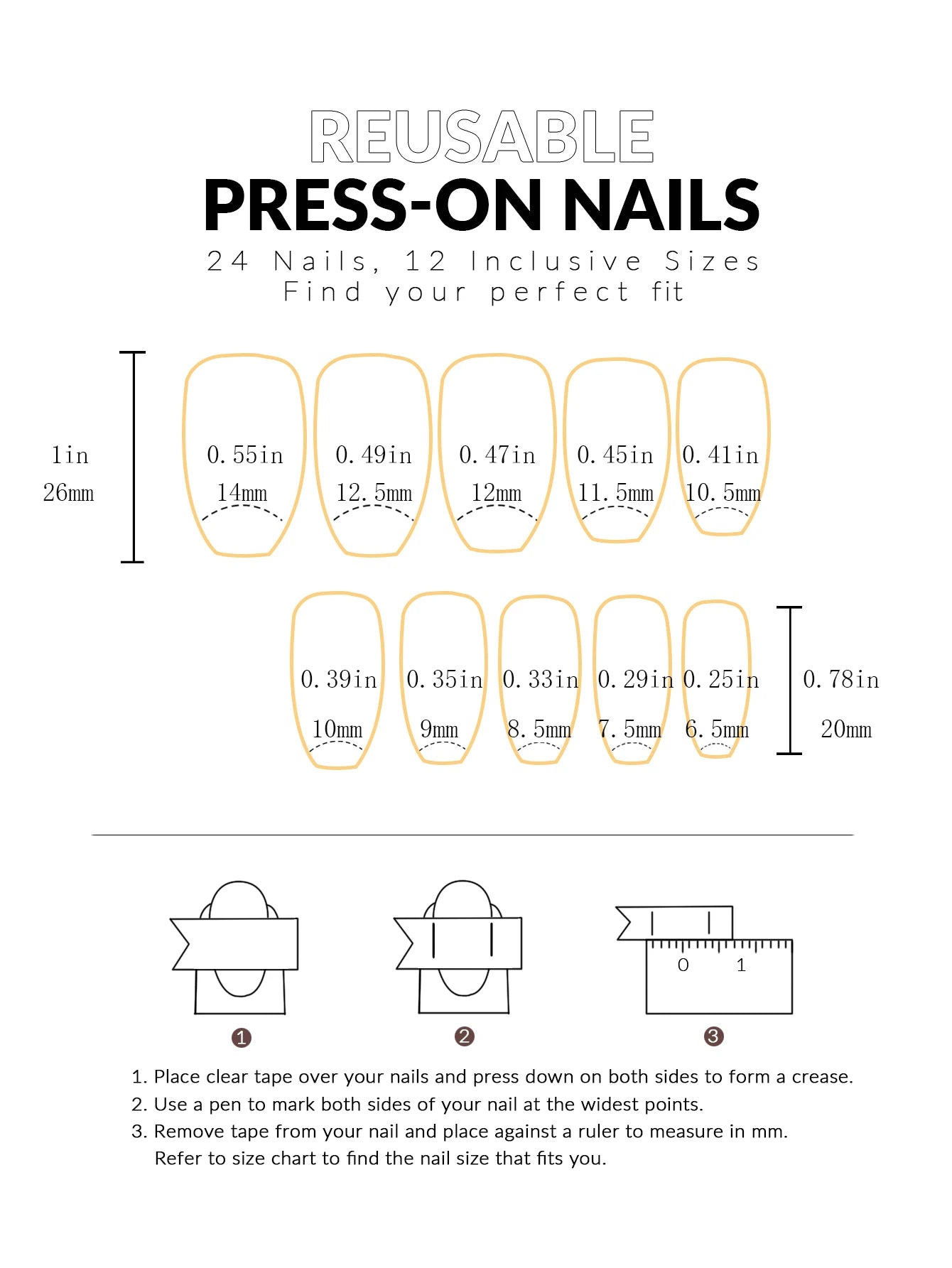 24PCS Almond Fleshcolor Press On Nails for Summer - Smarsty