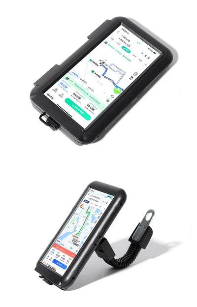 Waterproof Motorcycle Phone Holder Mount On Handlebar - Smarsty