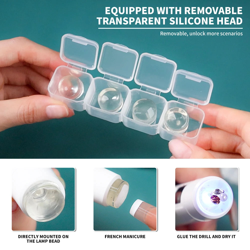 Portable Mini Nail UV LED Lamp for Quick Drying - Smarsty