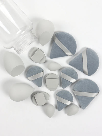 Spring Cosmetic Puff Set with Mini Makeup Eggs and Cushions - Smarsty