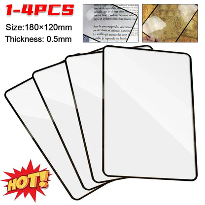 A5 Large Sheet Magnifier for Easy Reading - Smarsty