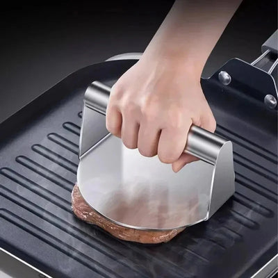 1pc Stainless Steel Hamburg Meat Press Hamburger Press Kitchen Gadgets Meat Pie Make Kitchen Accessories Cooking Accessories by Smarsty