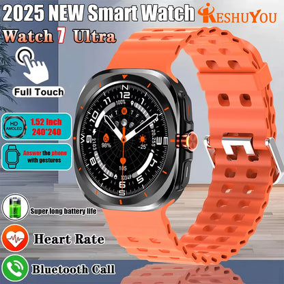 Smart Watch with Heart Rate Monitor and AMOLED Screen - Smarsty