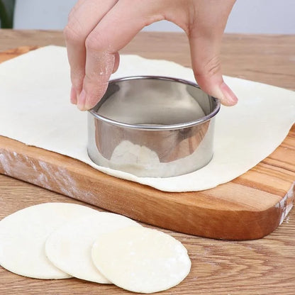 Stainless Steel Round Biscuit Molds Set for Baking - Smarsty