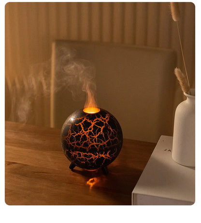 Colorful Atmosphere Lamp USB Humidifier with Essential Oil Diffuser - Smarsty