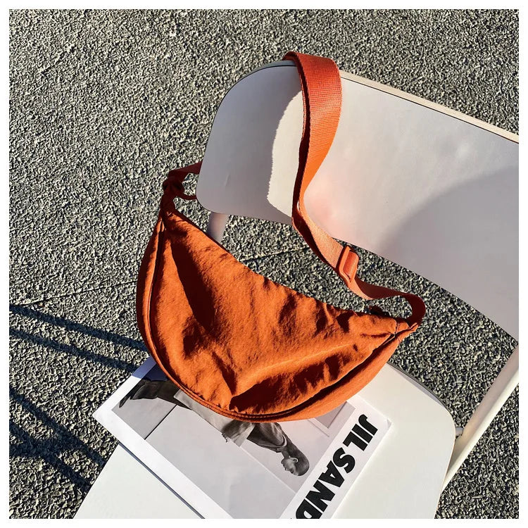 Casual Nylon Crossbody Bag for Women Large Capacity - Smarsty