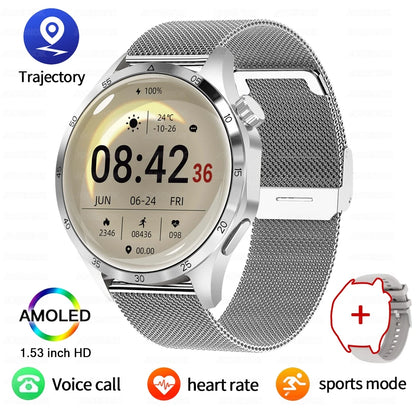 GT5 Pro GPS Smartwatch with AMOLED Screen and Heart Rate Monitoring - Smarsty
