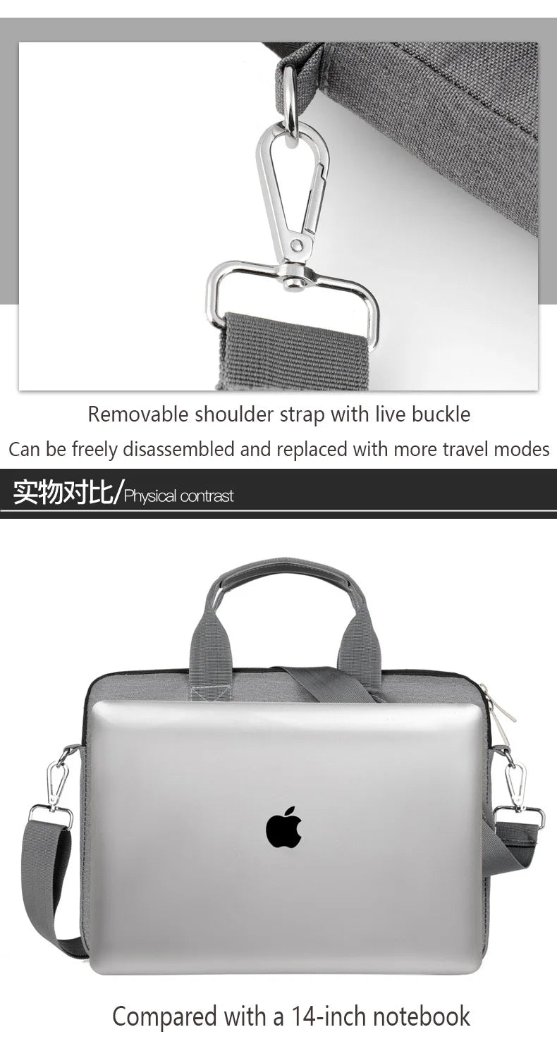 Waterproof Laptop Sleeve Case For 13 To 17 Inch Durable