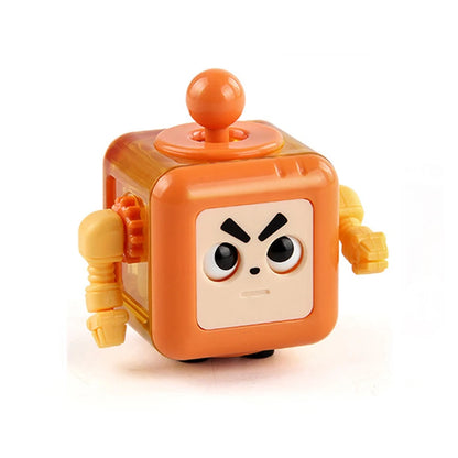 6/12 Sides Cube Decompression Toy Rainbow Stress Relief Autism ADHD OCD Anxiety Sensory Toys Fingertip Desk Toy for Kids Adult by Smarsty