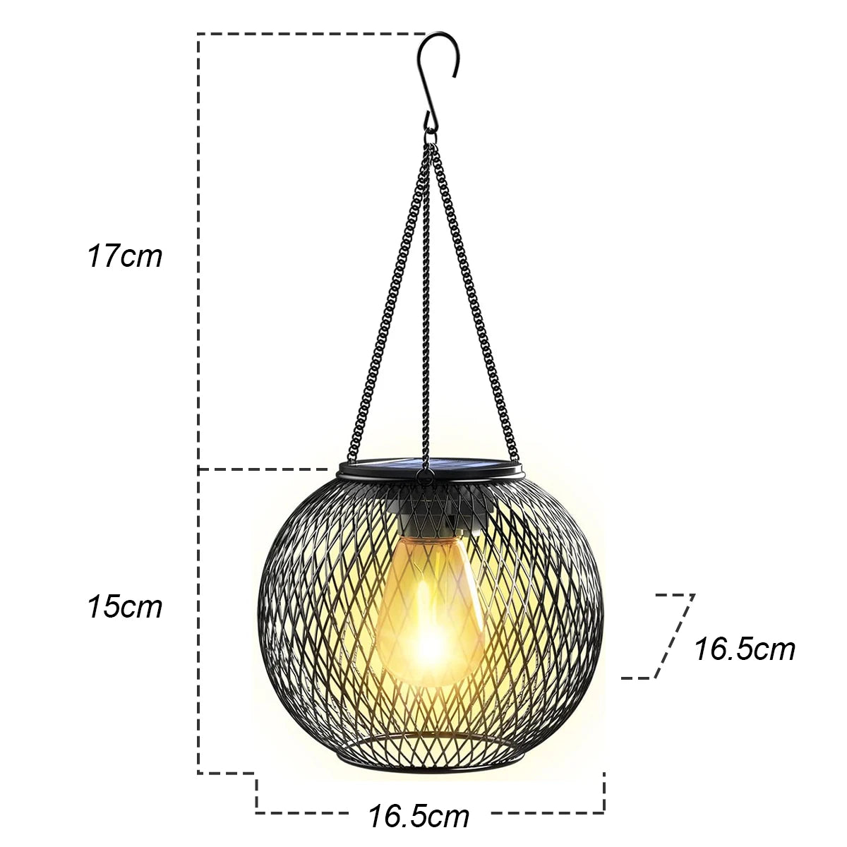 Solar LED Lanterns With Daylight Sensor For Outdoor Use - Smarsty