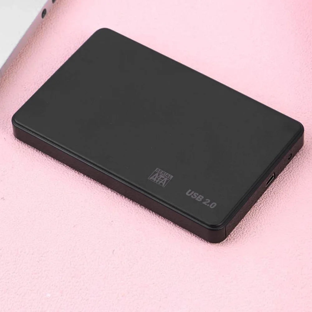 Plastic 3TB USB 2.0/3.0 Hard Disk HD Enclosure Super Speed for Windows Enclosure 2.5 inch SATA SSD HDD Mobile Case