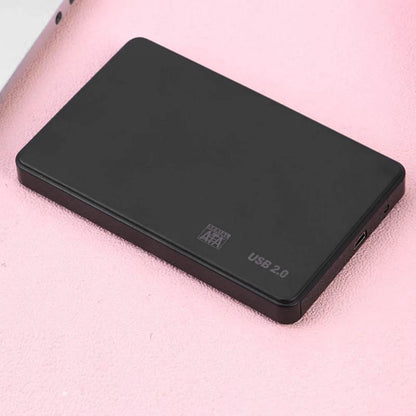 Plastic 3TB USB 2.0/3.0 Hard Disk HD Enclosure Super Speed for Windows Enclosure 2.5 inch SATA SSD HDD Mobile Case