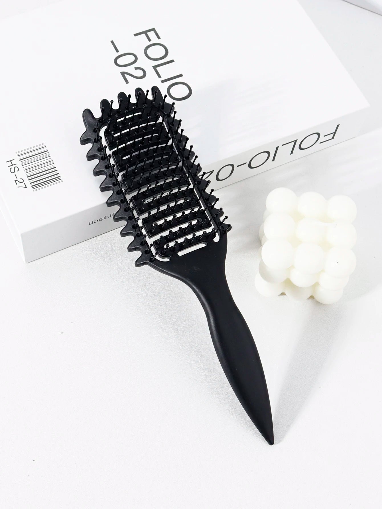 Curly Hair Styling Brush with Nylon Bristles - Smarsty