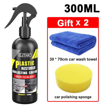 Back To Black Plastic Restorer With Longlasting Shine - Smarsty