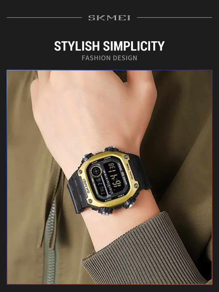 Skmei 2126 Waterproof Digital Sports Watch for Men - Smarsty
