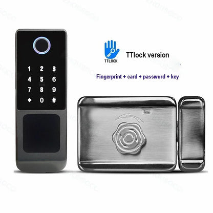 Waterproof Smart Door Lock with Bluetooth and WiFi Control - Smarsty