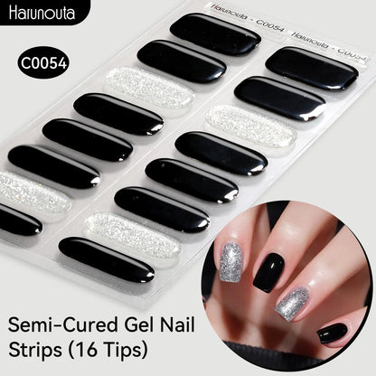 Gradient Auroras Gel Nail Strips for Easy DIY Manicure - Smarsty