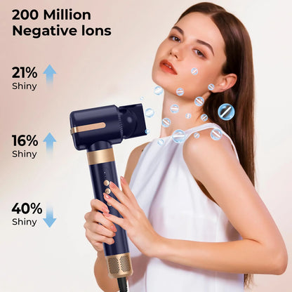 High Speed 7 In 1 Hair Dryer Brush with Diffuser - Smarsty