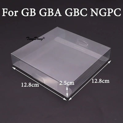 10PCS Clear Game Cartridge Box Protectors for Nintendo - Smarsty