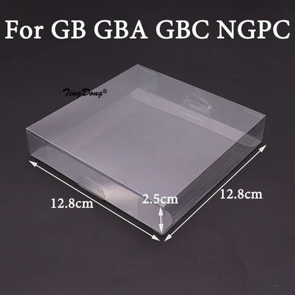 10PCS Clear Game Cartridge Box Protectors for Nintendo - Smarsty
