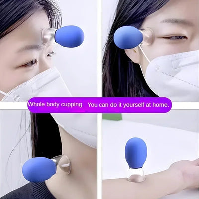 Silicone Cupping Massage Set for Anti-Aging Treatment - Smarsty
