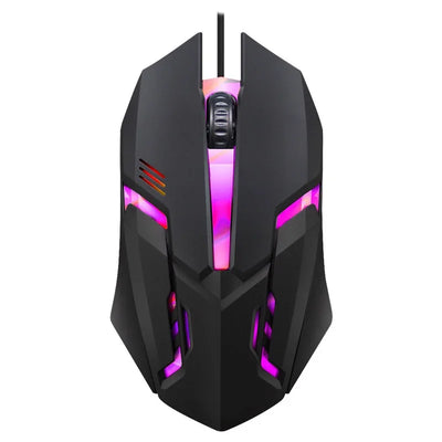 Backlit Mechanical Keyboard Gaming Set With Mouse Bundle - Smarsty