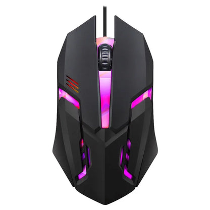 Backlit Mechanical Keyboard Gaming Set With Mouse Bundle
