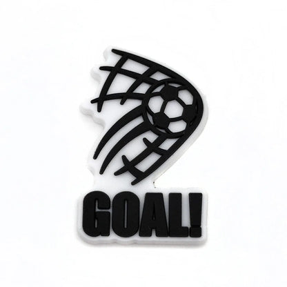Sprot Soccer Football Shoe Charms Pin for Crocs Accessories Charms Clogs Slides DIY Shoe Decoration Buckle Party Gifts