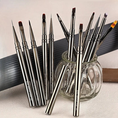 Professional Nail Art Liner Brushes for Precision Designs - Smarsty