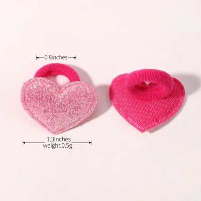 Kids Plush Ball Hair Bands Soft Comfortable Scrunchies - Smarsty