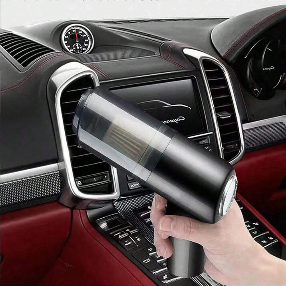 3 In 1 Integrated Suction And Blowing Vacuum Combination Vacuum Cleaner USB Charging Small Car Household Vacuum Cleaner - Smarsty