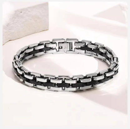 Vnox Stainless Steel Chain Bracelet for Men Gift - Smarsty